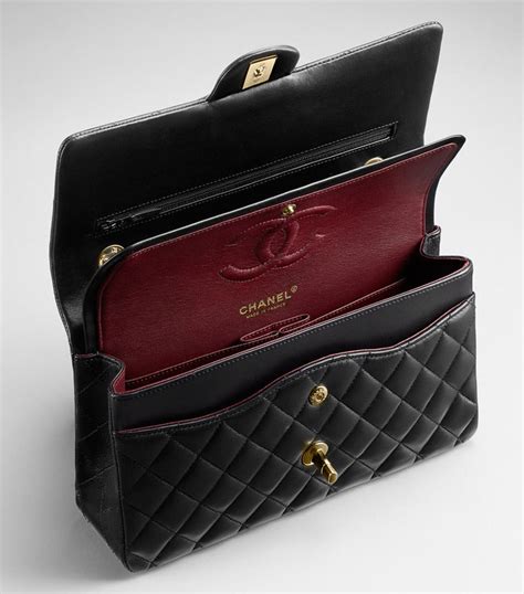 fake chanel classic flap interior|chanel classic flap 2022.